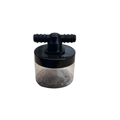 6oz CO2 Scrubber Skimmate Collection Container FLAT With Screw & Nut