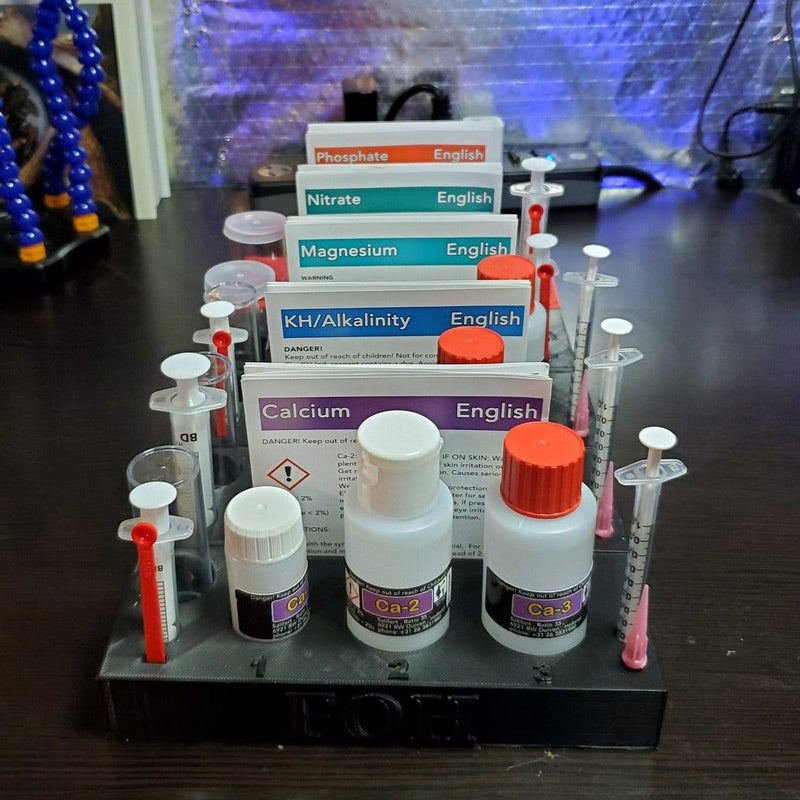 Salifert Test Kit Storage