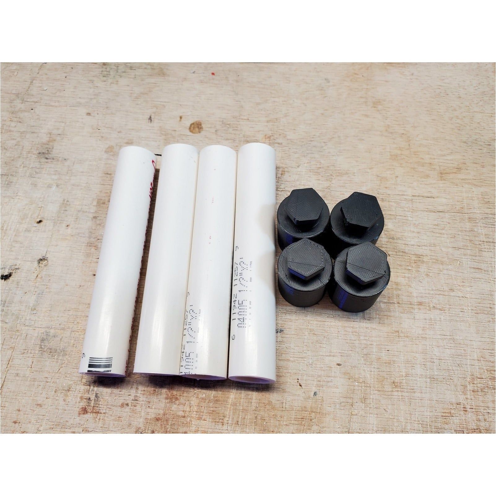 PVC End Caps With Standard Screw