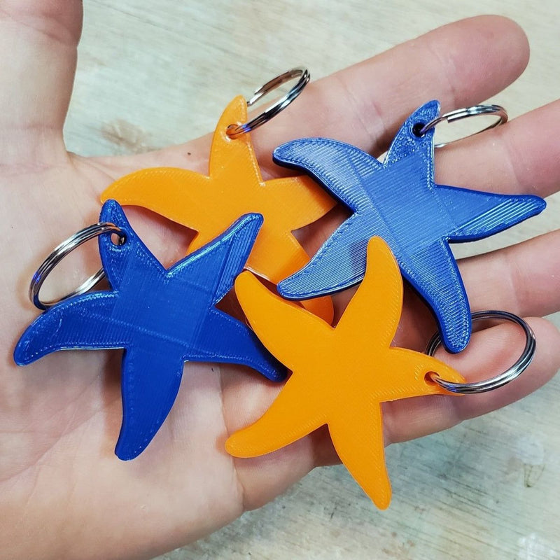 Starfish Keychain