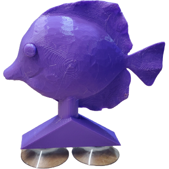 Purple Tang Decoy