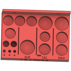 Hanging Red Sea Foundation Pro Test Kit Storage