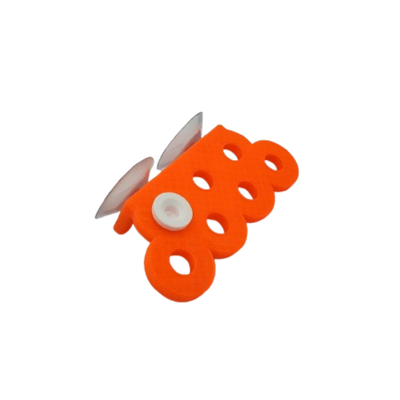 7 Hole Suction Cup Frag Rack