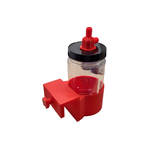 CO2 Scrubber 32oz Drain Container Hanging Mount w/ Screw