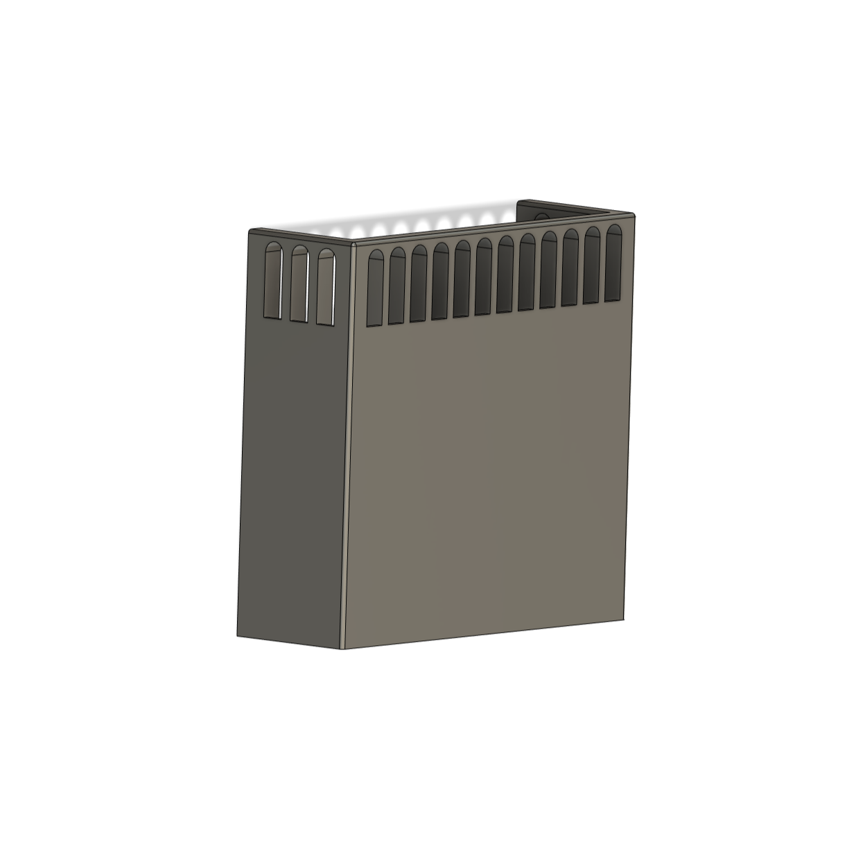 Silicone Low Profile Overflow Box 4