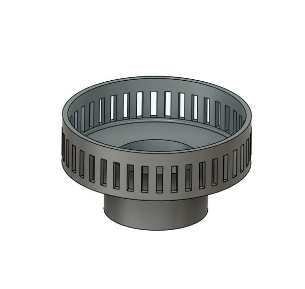 4 Inch Surface Overflow With Lid