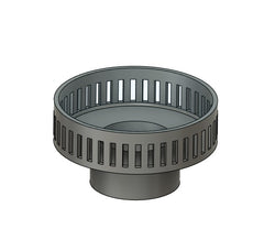 4 Inch Surface Overflow With Lid