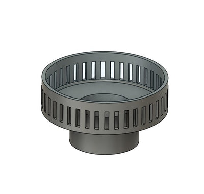 4 Inch Surface Overflow With Lid