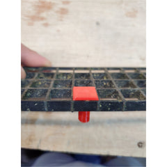 Egg Crate PVC End Caps