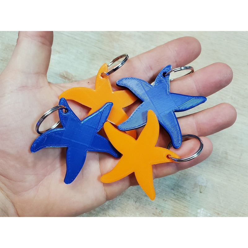 Starfish Keychain