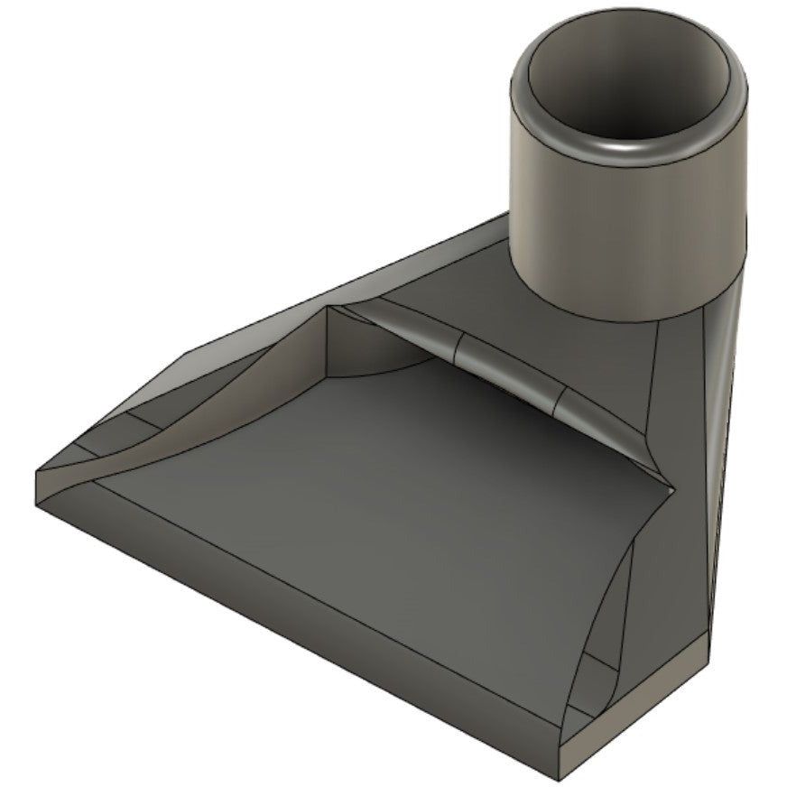 Shell Scoop PVC Attachment V1 – FishOfHex Aquatics